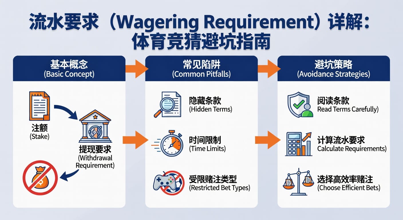 流水要求 wagering requirement 乐鱼体育官网投注解析