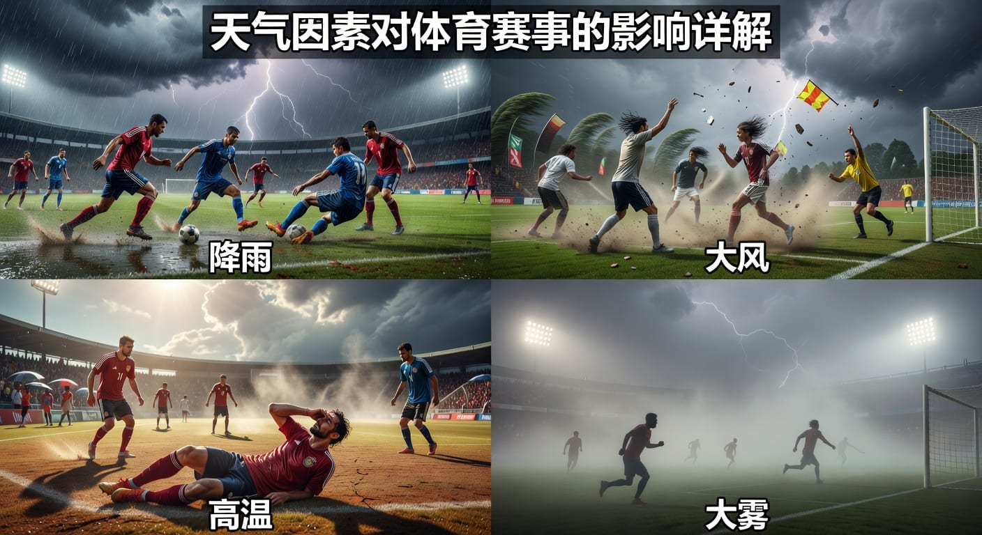 2026年世界杯投注：天气因素如何影响比赛与投注决策