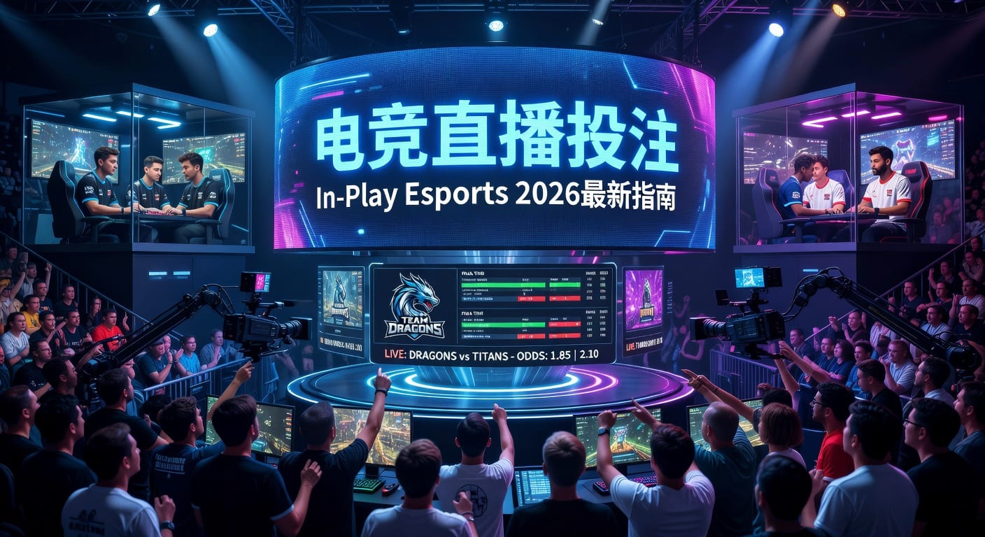电竞直播投注 In-Play Esports：2026 最新实时博彩指南