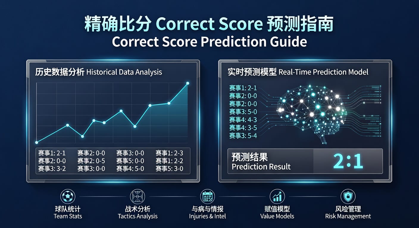 精确比分 correct score：2026年世界杯投注技巧解析
