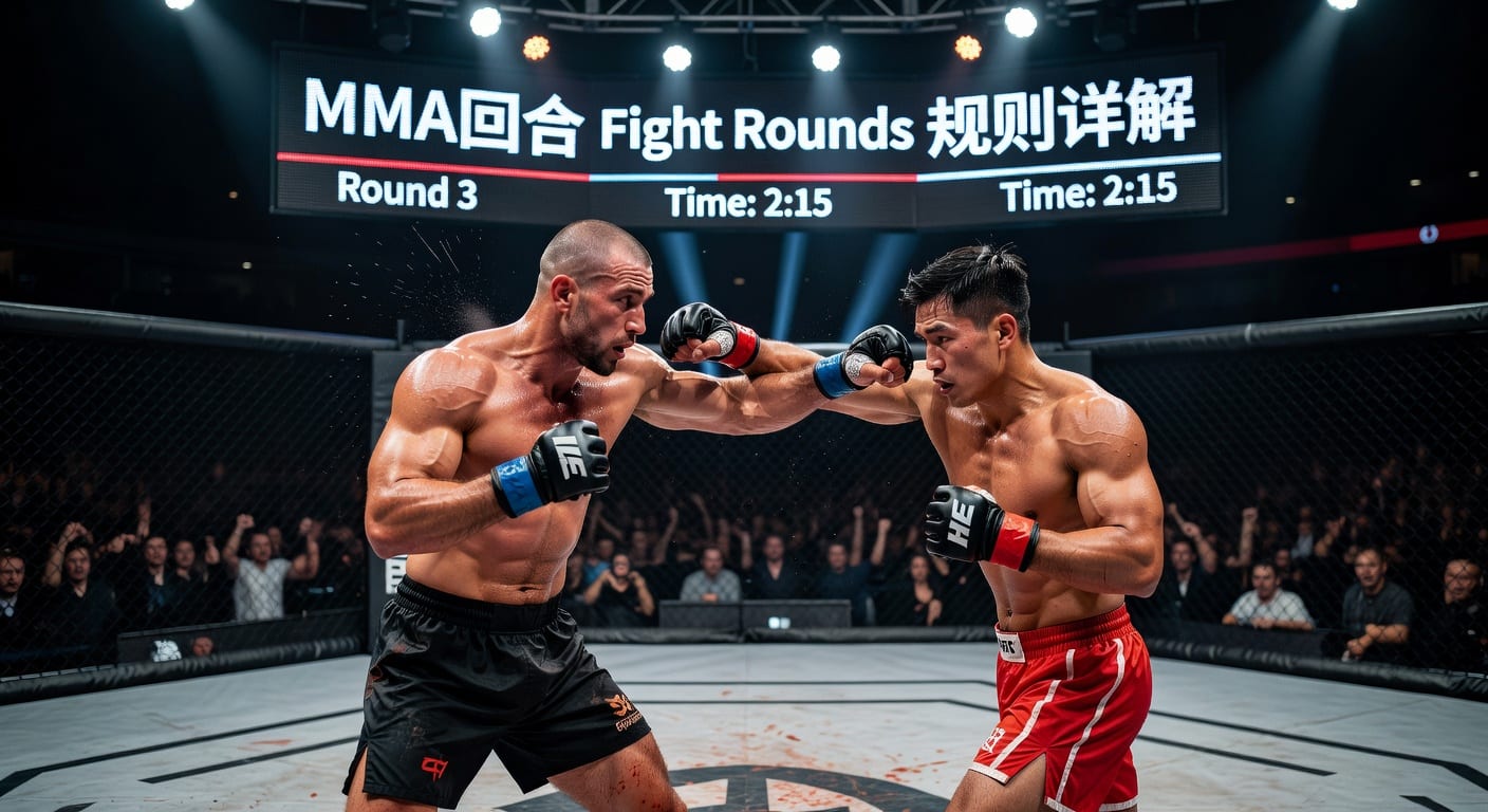 MMA回合 fight rounds：回合规则与判定逻辑